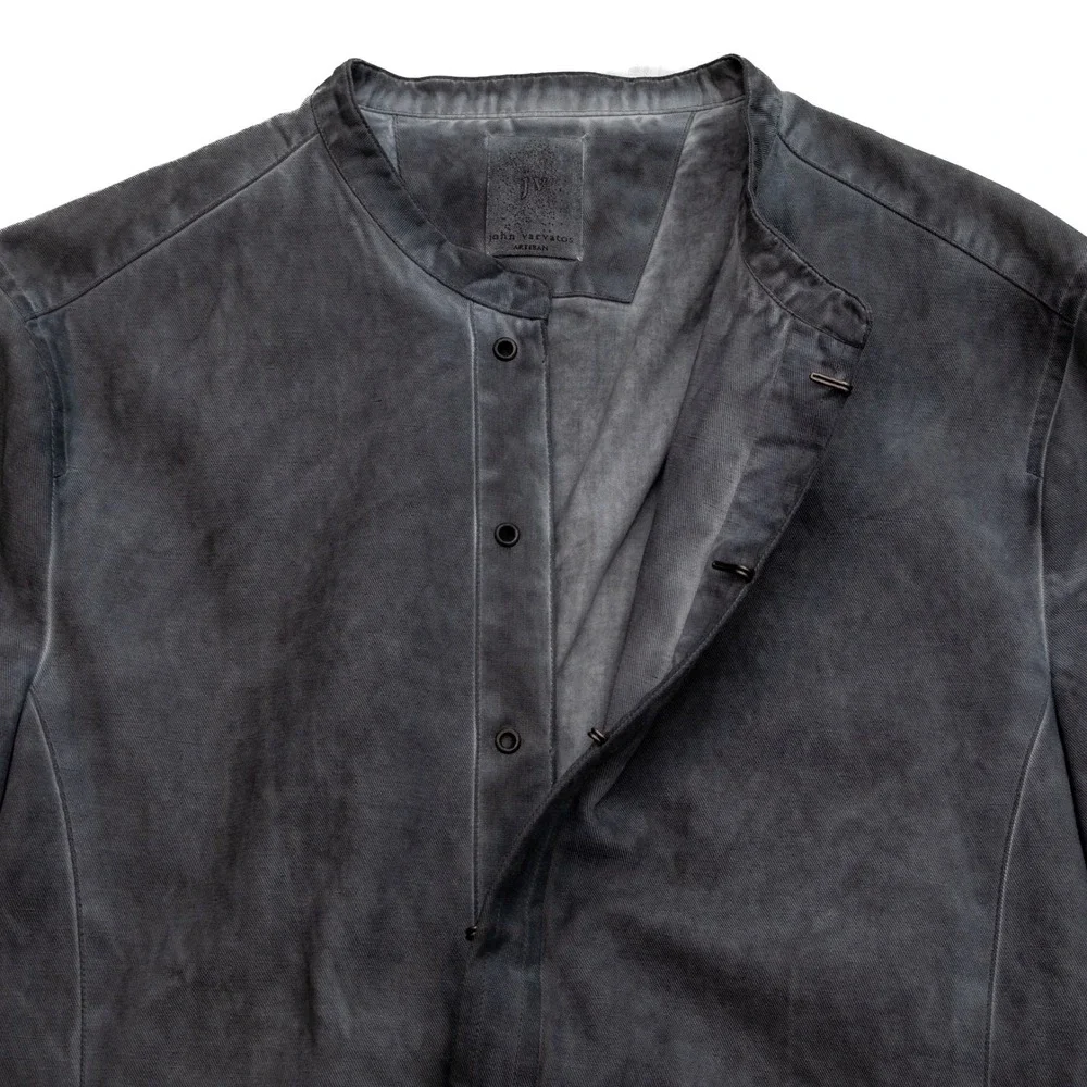 MSRP $1500 John Varvatos Cold Water Dye Hook Bar Jacket Tailored Sz 50 EU 40 US‎